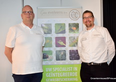 Ronald Vervloed and Tom Vos of Gebr. Eveleens were also present.                      
